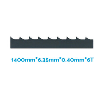 compare product Bandsaw Blade 1400NM 6TPI Suitable For Workzone Ferrex HBS20 350W Bandsaw From Aldi