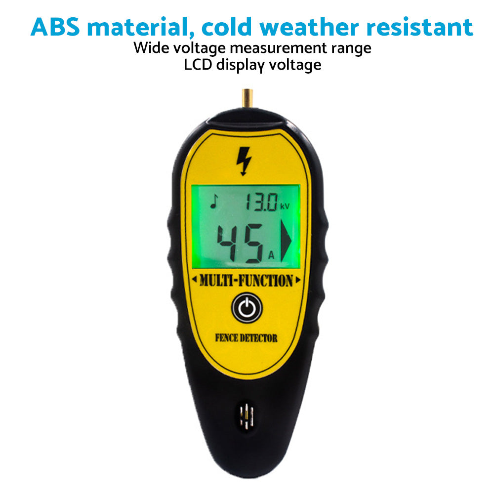 {{ ?15KV Digital Fence Tester Voltmeter Voltage Tester with LCD Display 200V-15000V }} - Buy Car Parts Online at {{ Kaka Auto Parts }}.