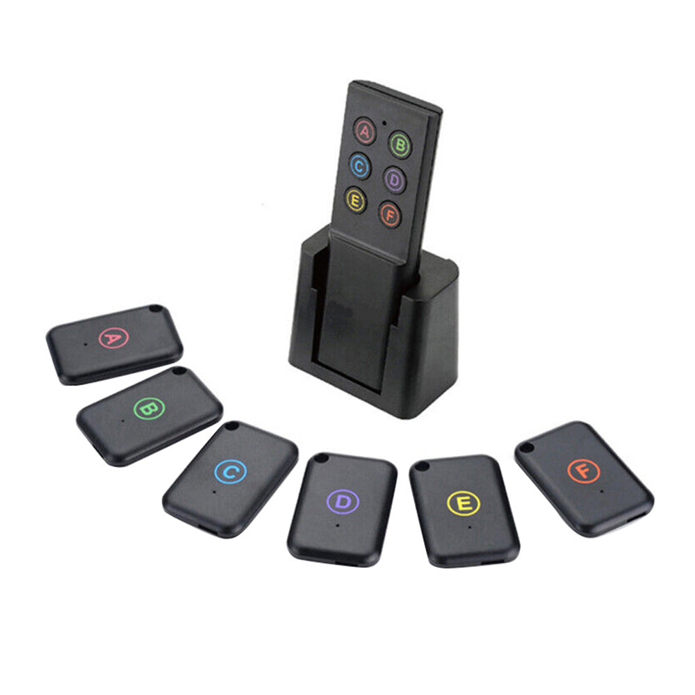 Wallet Tracker Transmitter With 6 Receivers Suitable For Anti-Lost Wireless Key Finder and Remote Key Use