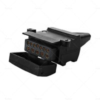 {{ Pair 12 Pin Plug and Socket Connectors Suitable For Trailer Camper Caravan 4WD }} - Buy Car Parts Online at {{ Kaka Auto Parts }}.