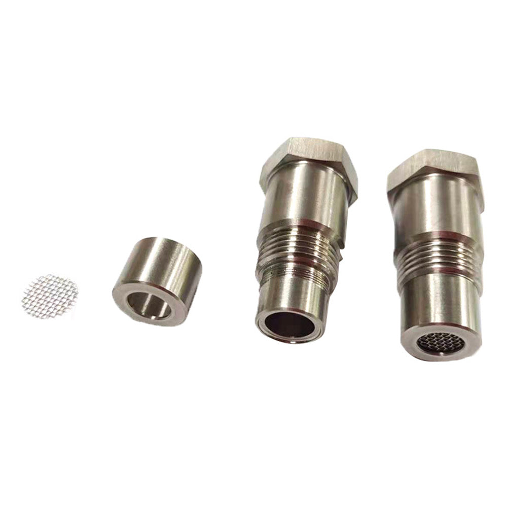 Oxygen O2 Sensor Spacer Adapter 2x Suitable For Catalytic Converter Fix Check Engine Light