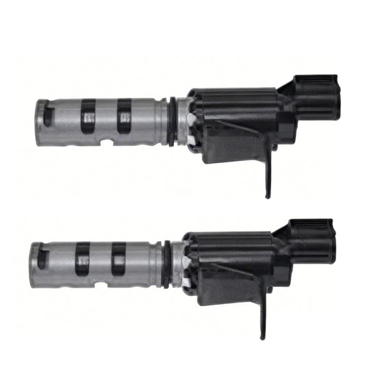 Pair Intake Exhaust VVT Solenoid Suitable for Toyota Tacoma 2015–2021 2.7L