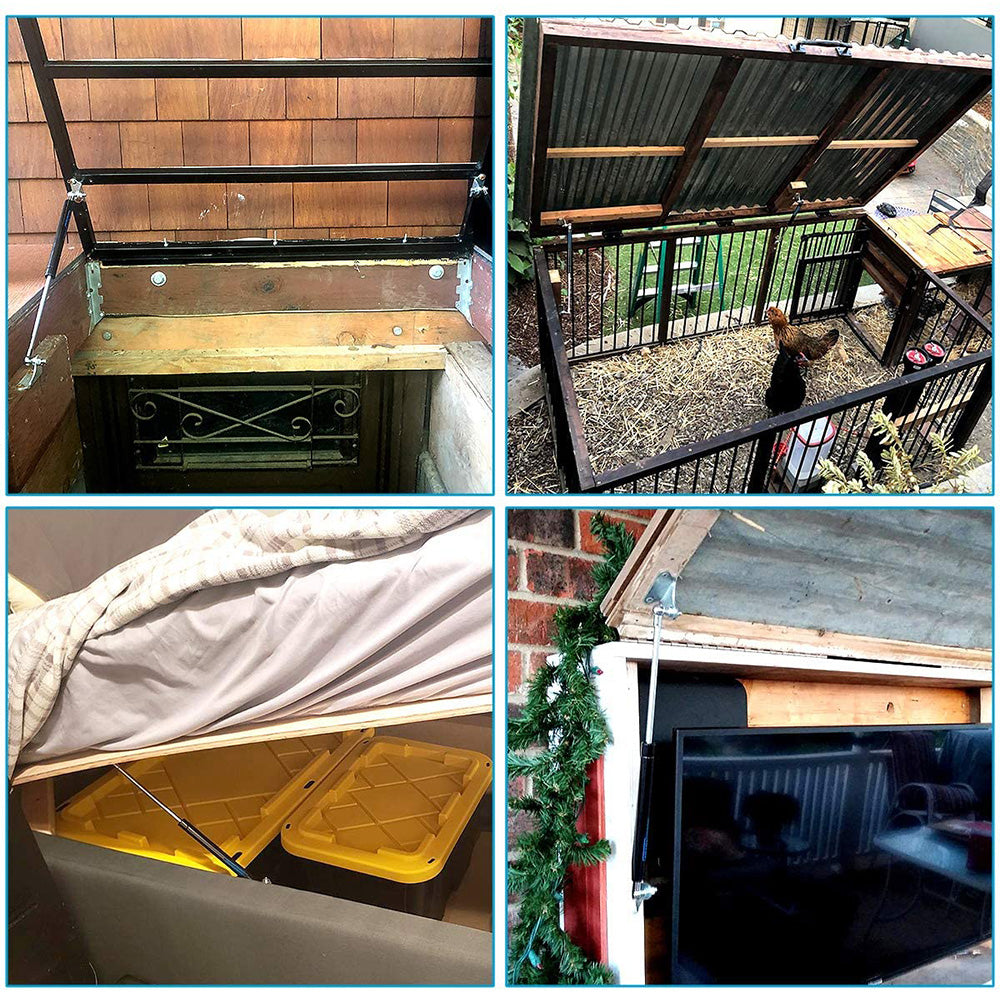 {{ Gas Strut 500mm-350N x2  8mm Shaft  Caravans, Trailers, Canopy, Toolboxes struts }} - Buy Car Parts Online at {{ Kaka Auto Parts }}.