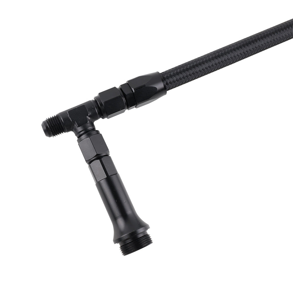 Braided AN6 Dual Feed Carburetor Fuel Line Double Pump Suitable For 4150 Holley Carburetor