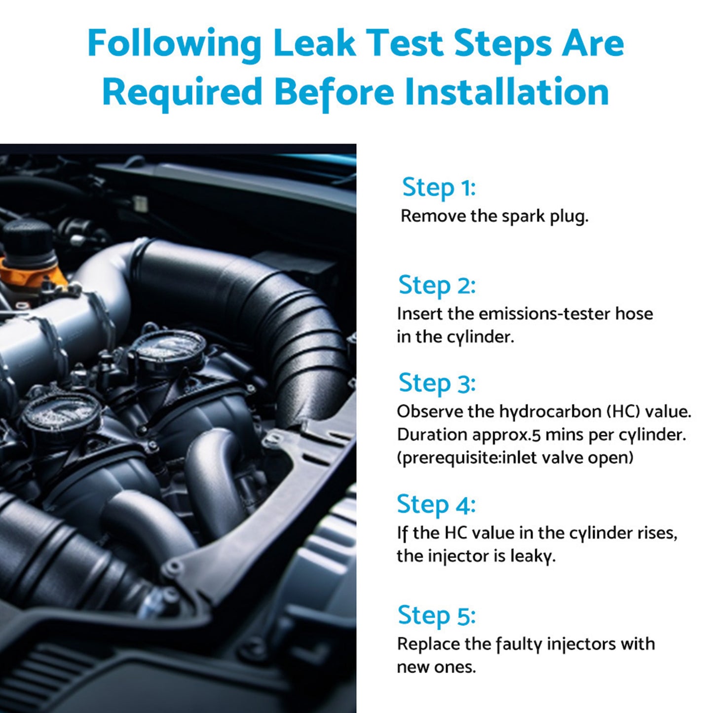 4x Diesel Fuel Injector Suitable For Toyota Hilux LN167R 3.0L 5LE 23600-54210