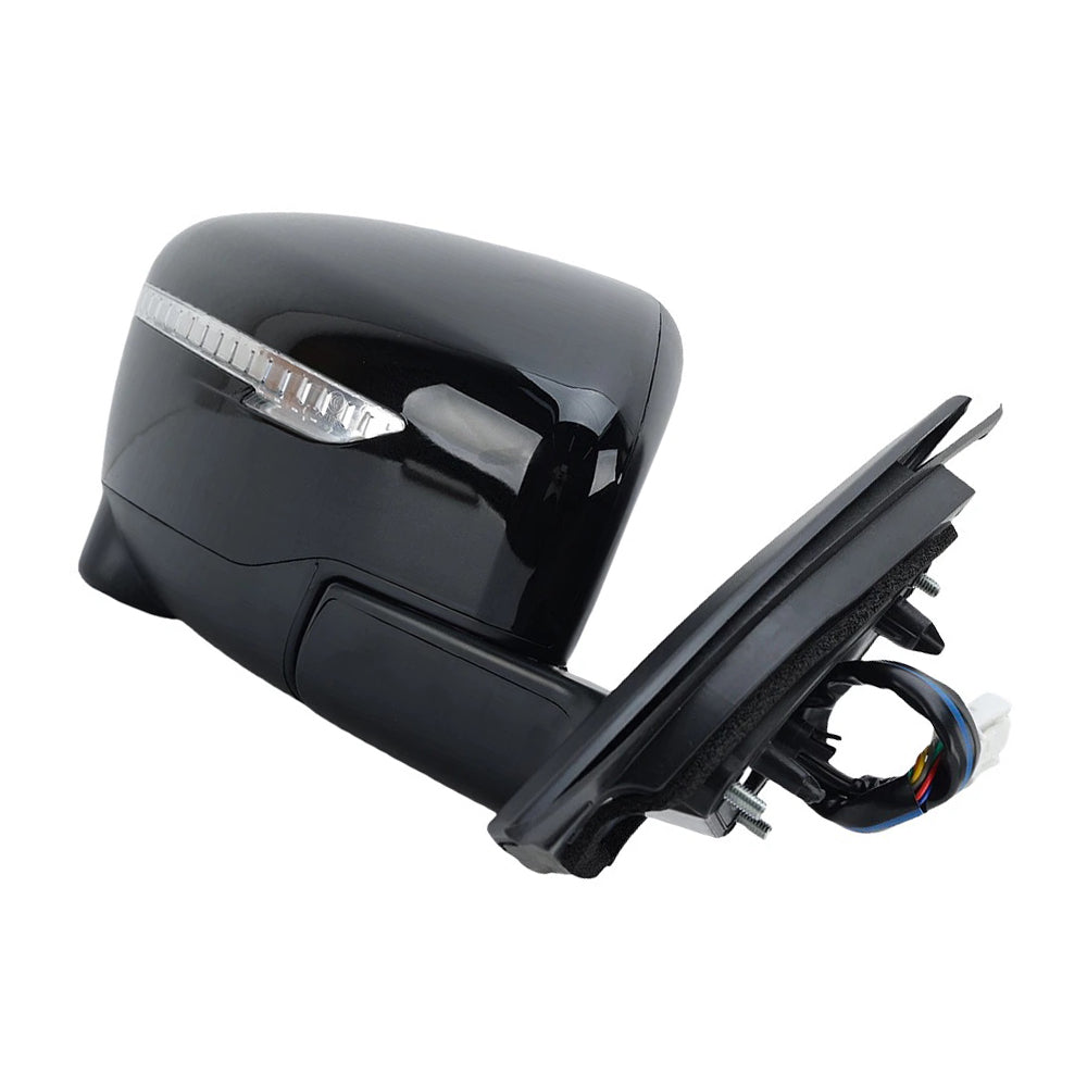 {{ Right Gloss Black 13Pin Mirror with Camera Suitable for Nissan Qashqai J11 14–20 }} - Buy Car Parts Online at {{ Kaka Auto Parts }}.