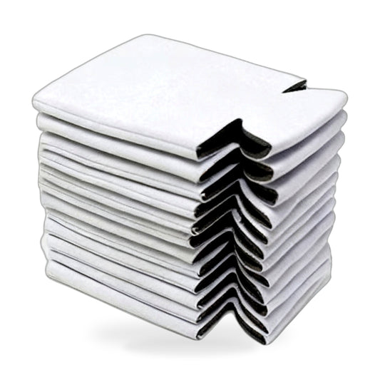 10x Foldable Insulated Beer Can Cooler Sleeve Covers Suitable For Reusable Drink Protection