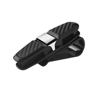 2x Car Sunglasses Holder Clip Case Eyeglasses Ticket Card Mount