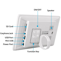 7 inch  LED Large Digital Day Clock Calendar Dementia Date Week Month Year Time Wall