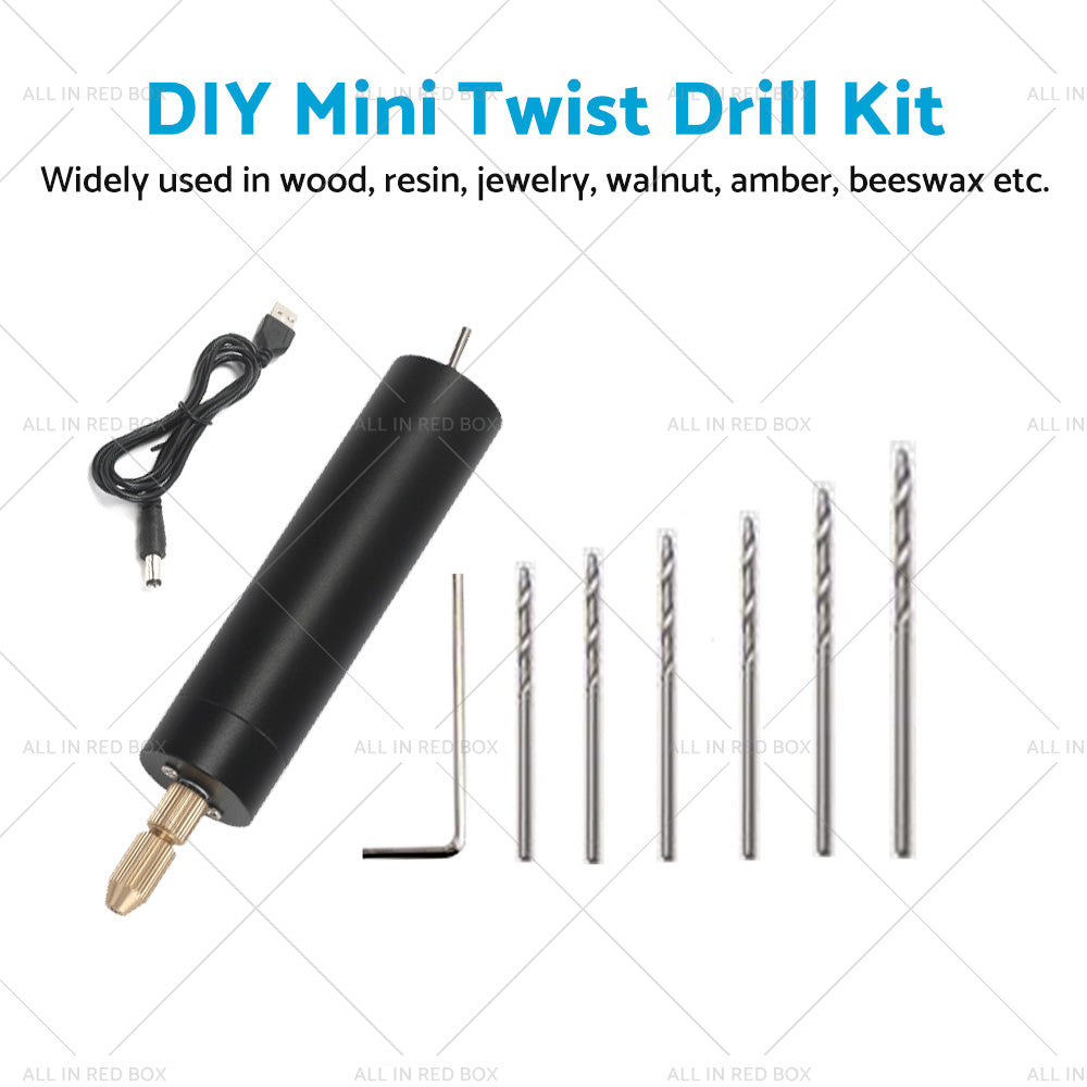 {{ Mini Electric Hand Drill USB Hole Punch DIY Small Jewelry Portable Grinding Tool }} - Buy Car Parts Online at {{ Kaka Auto Parts }}.