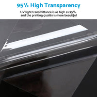 5x FEP Film Sheets With 2x Cleaning Blades Suitable For Anycubic Resin 3D Printer