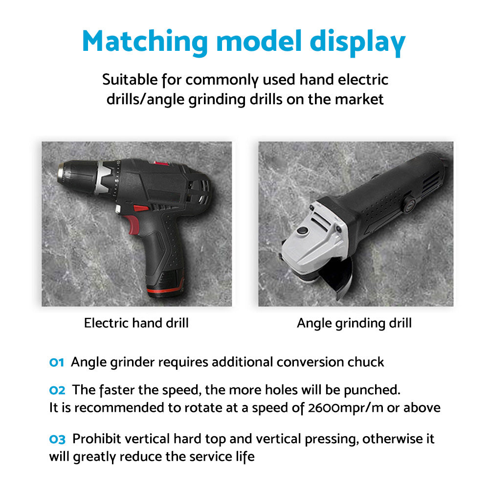 5x Dry Diamond Drill Bit 6mm For Porcelain Granite Tile Glass Ceramics Marble
