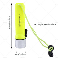 {{ 55000Lm LED Scuba Diving Flashlight Torch Underwater Light Lamp Waterproof }} - Buy Car Parts Online at {{ Kaka Auto Parts }}.