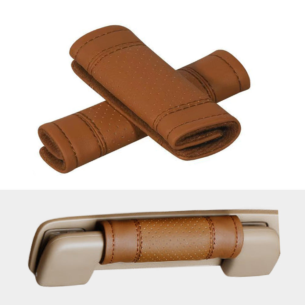 {{ 2pcs Universal Car Accessories Faux Leather Door Handle Cover Soft Car Handle }} - Buy Car Parts Online at {{ Kaka Auto Parts }}.