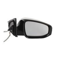 White No Autofold Right Side Door Mirror Suitable for Toyota RAV4 2013-2018 White Right Side Non-Fold