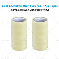 {{ 2x 290mmx20m High-Viscosity Paper Tapes Suitable for Sign Sticker Vinyl }} - Buy Car Parts Online at {{ Kaka Auto Parts }}.