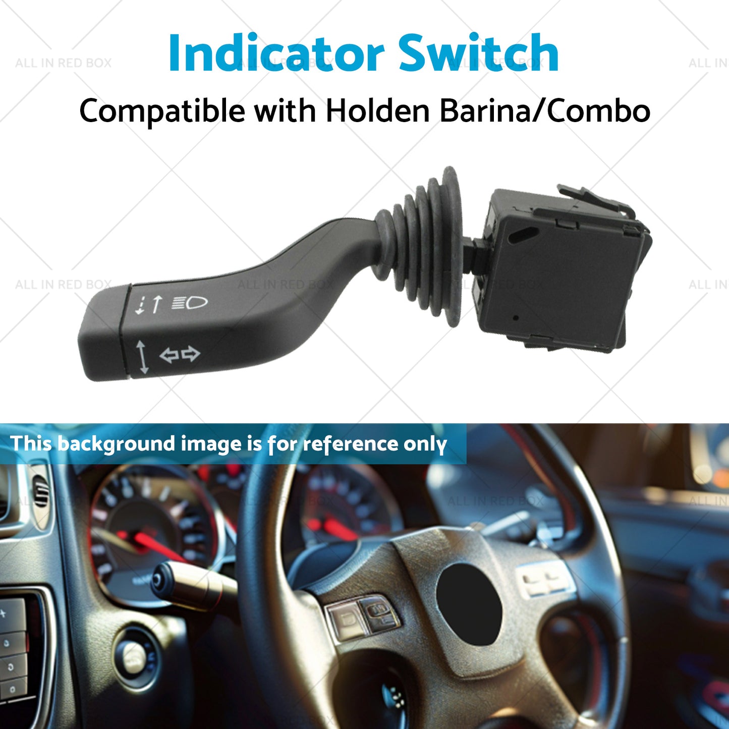 {{ Indicator Switch Suitable For Holden XC Barina 2001-2011 Without Cruise Control }} - Buy Car Parts Online at {{ Kaka Auto Parts }}.