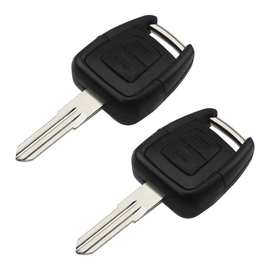 2x Complete Remote Key Fob Suitable For Holden Astra TS 1998-2004 433MHz ID40 Transponder 2-Button Replacement