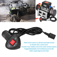 Universal Electric Winch Remote Controller With 9.2ft Cable Suitable For Car & Vehicle