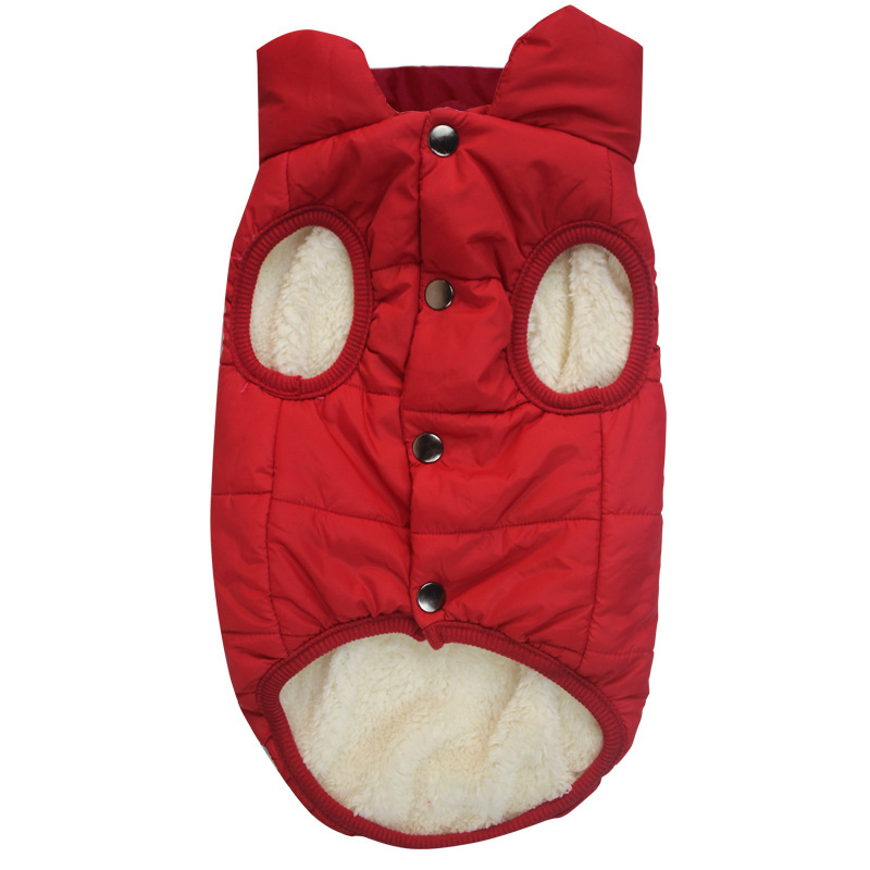 Pet Dog Warm Windproof Coat Fleece Jacket Jumper Sweater Winter Puppy Clothes AU