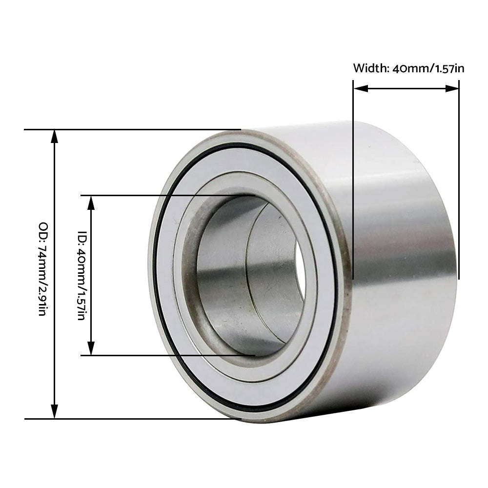 4x Wheel Bearings Suitable For Polaris Ranger 800 900 1000 & RZR Front Rear