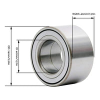 4x Wheel Bearings Suitable For Polaris Ranger 800 900 1000 & RZR Front Rear