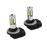 2x 881 H27 30W 6000K White LED Car SUV Fog Light Bulb DRL Lamp Extremely Bright