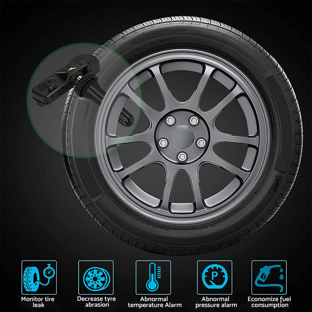 4x Tire Pressure Sensors Suitable For Jeep Grand Cherokee / Wrangler 56029398AA