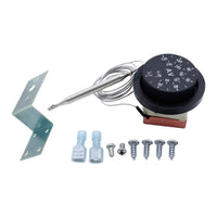 12V Adjustable Fan Thermostat Controller Kit Suitable For AU Adjustable Fan Thermostat Switch Temperature Control Probe 0-120°C