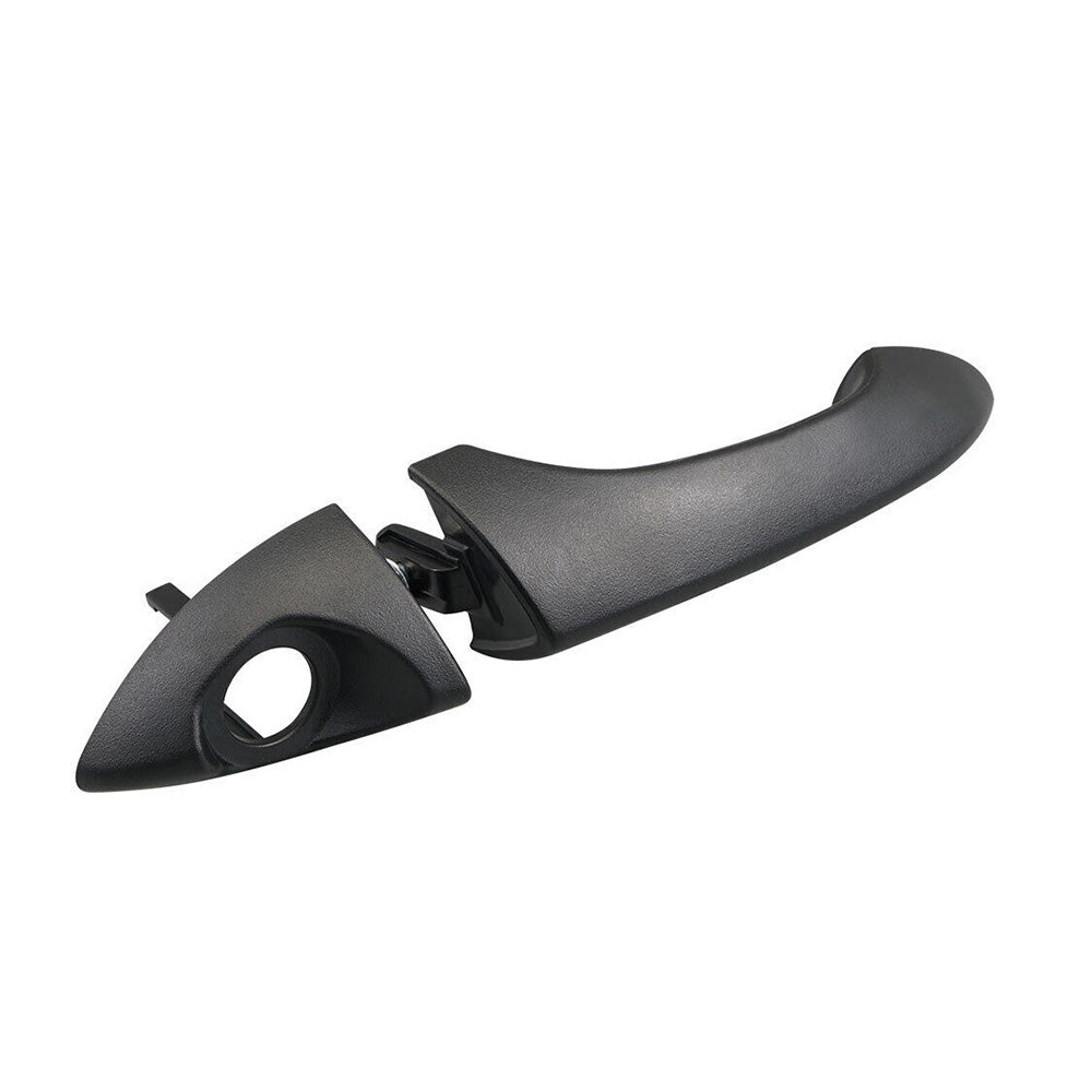 Pair Front Right & Left Outer Door Handles Dumb Black Suitable For BMW X5 E53 2000-2006