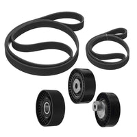 Belt Tensioner Pulley Drive Belt Kit Suitable For BMW E46 E39 E38 X5 E53 Z3 E36