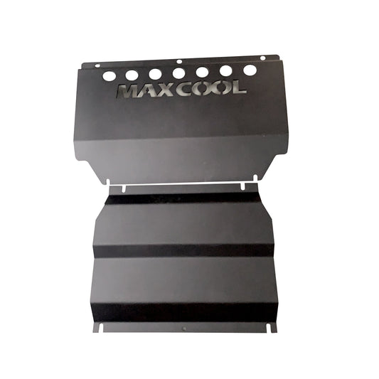 4mm Black Bash Plate Suitable For Mitsubishi Triton ML / MN 2006-2015 Underbody Steel Front Sump Guard