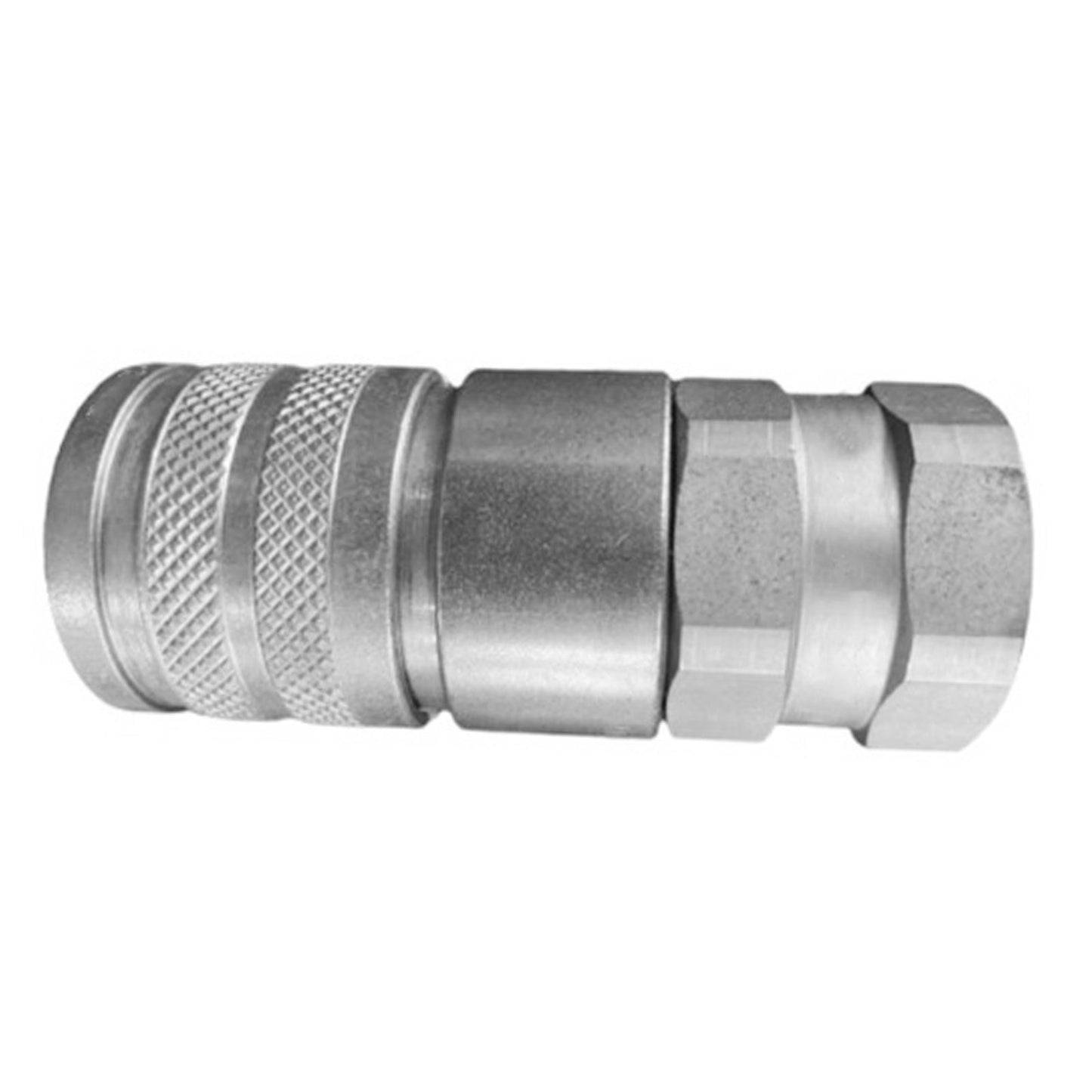 {{ Hydraulic Female Flat Faced Coupler Suitable For Bobcat 7246790 1/2in Body 3/4in Sae Thread }} - Buy Car Parts Online at {{ Kaka Auto Parts }}.