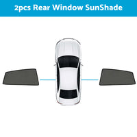Car Window Magnetic Mesh Sun Shade Suitable For Toyota RAV4 40 Series