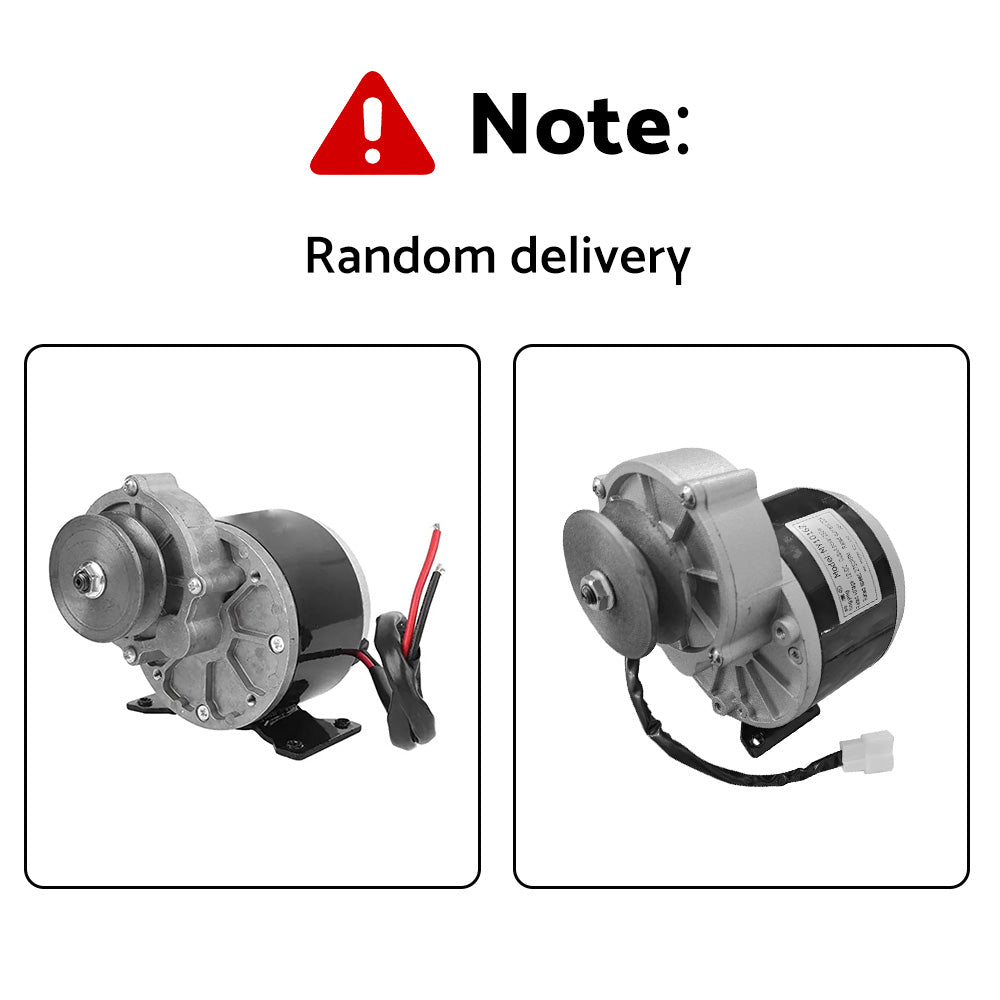 12V 250W Belt Pulley Geared Motor Low Noise High Torque Suitable For Universal Use