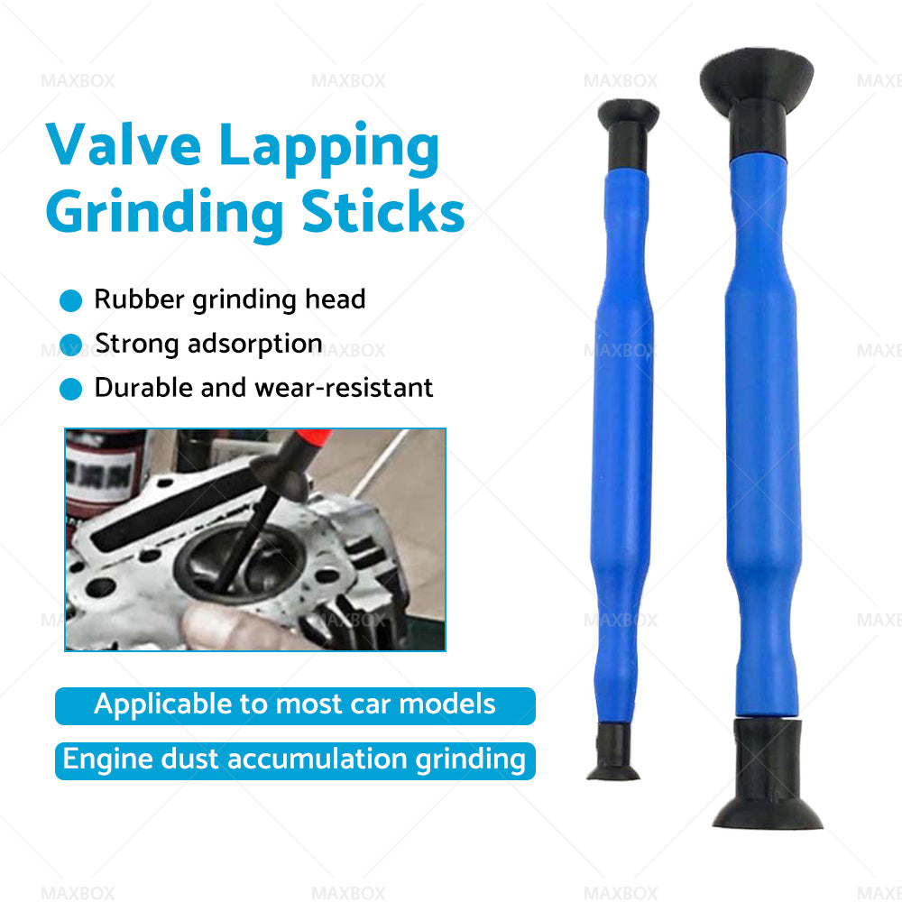{{ 2x Valve Hand Lapping Grinding Sticks Valve Lapper Tool with Suction Cups Kit }} - Buy Car Parts Online at {{ Kaka Auto Parts }}.