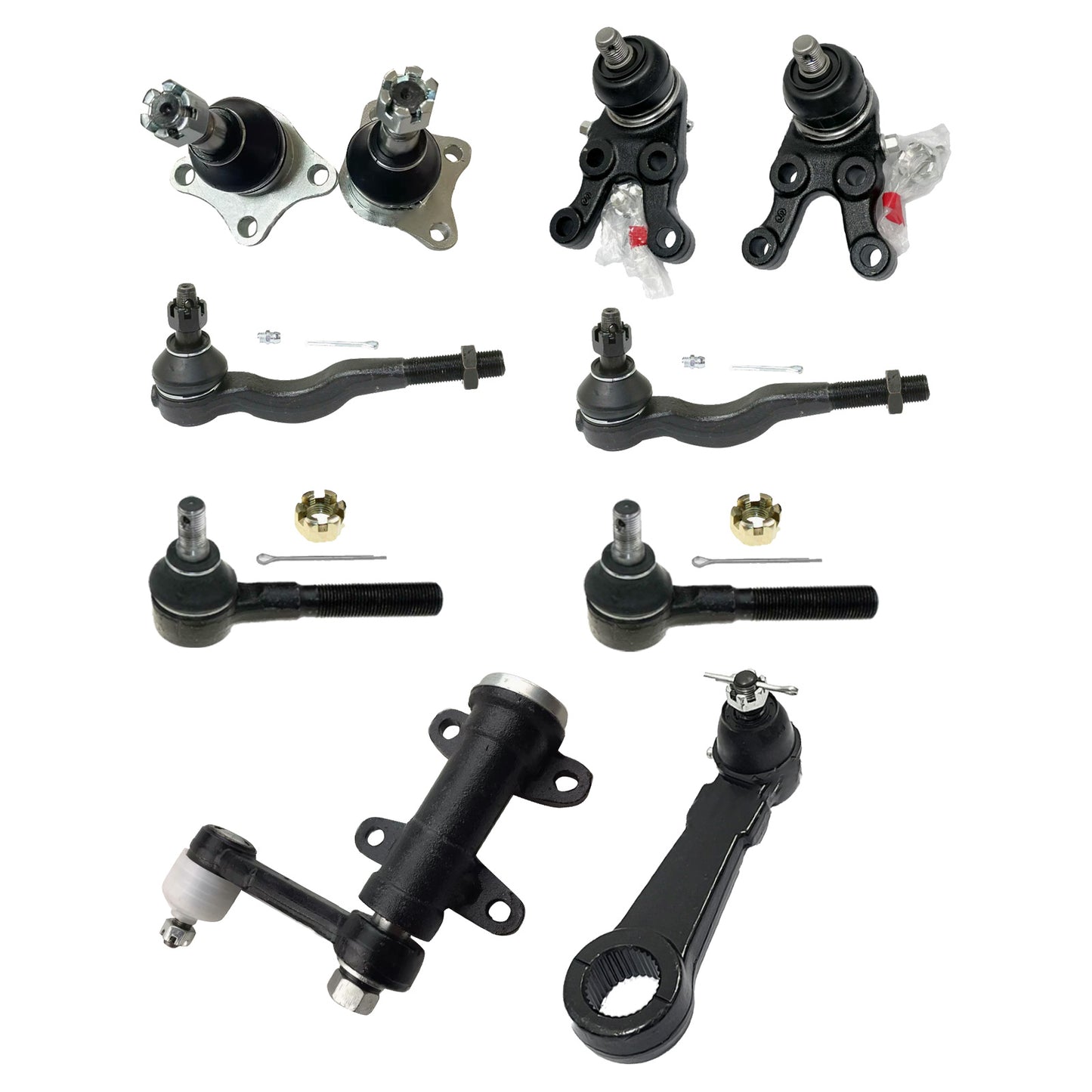 {{ Ball Joints Tie Rods Idler&Pitman Arm Suitable for Mitsubishi Pajero NH NJ NK NL }} - Buy Car Parts Online at {{ Kaka Auto Parts }}.