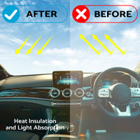 Dashboard Cover Dash Mat Black Suitable For Mercedes Vito 447 Chassis 2014+