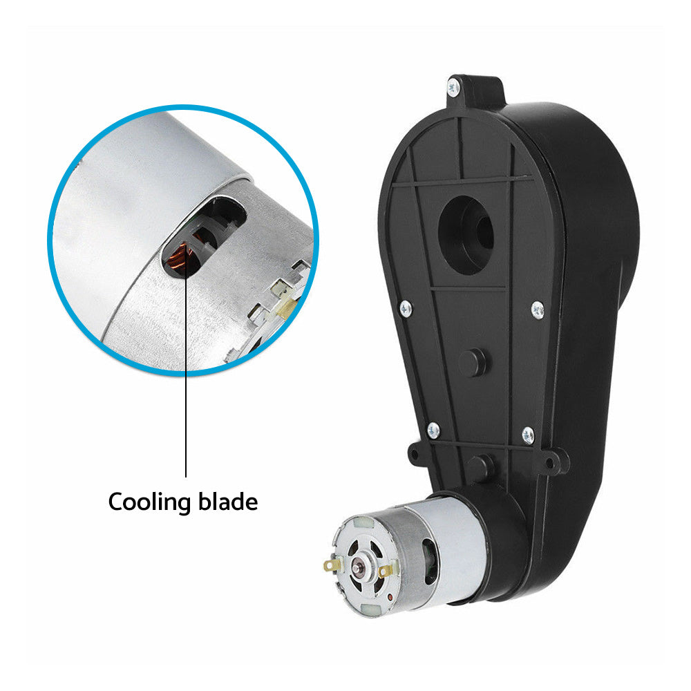 12V 40000RPM Electric Motor Gearbox Suitable For Children’s Ride-On Bikes and Cars