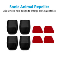 {{ 2 Pair Sonic Animal Repeller Shoo Whistle Deer Kangaroo 4WD Car Black }} - Buy Car Parts Online at {{ Kaka Auto Parts }}.