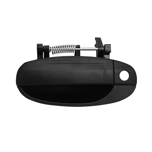 Front Left Outer Door Handle Black Suitable For Holden Barina TK Hatch 3 5 DR