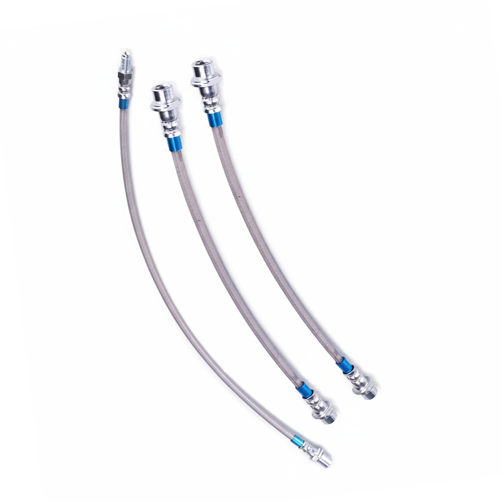 Stainless Steel Braided Brake Lines With ABS Suitable For Toyota Hilux KUN26 N70