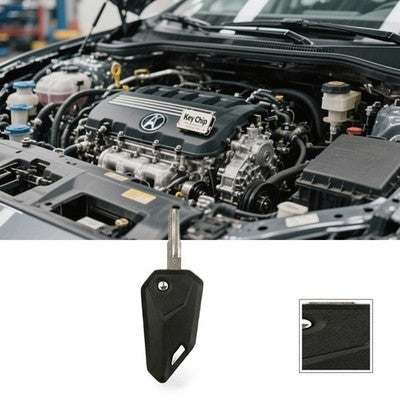{{ Black Motorcycle Folding Key Chip Shell Suitable for Honda Kawasaki Yamaha }} - Buy Car Parts Online at {{ Kaka Auto Parts }}.