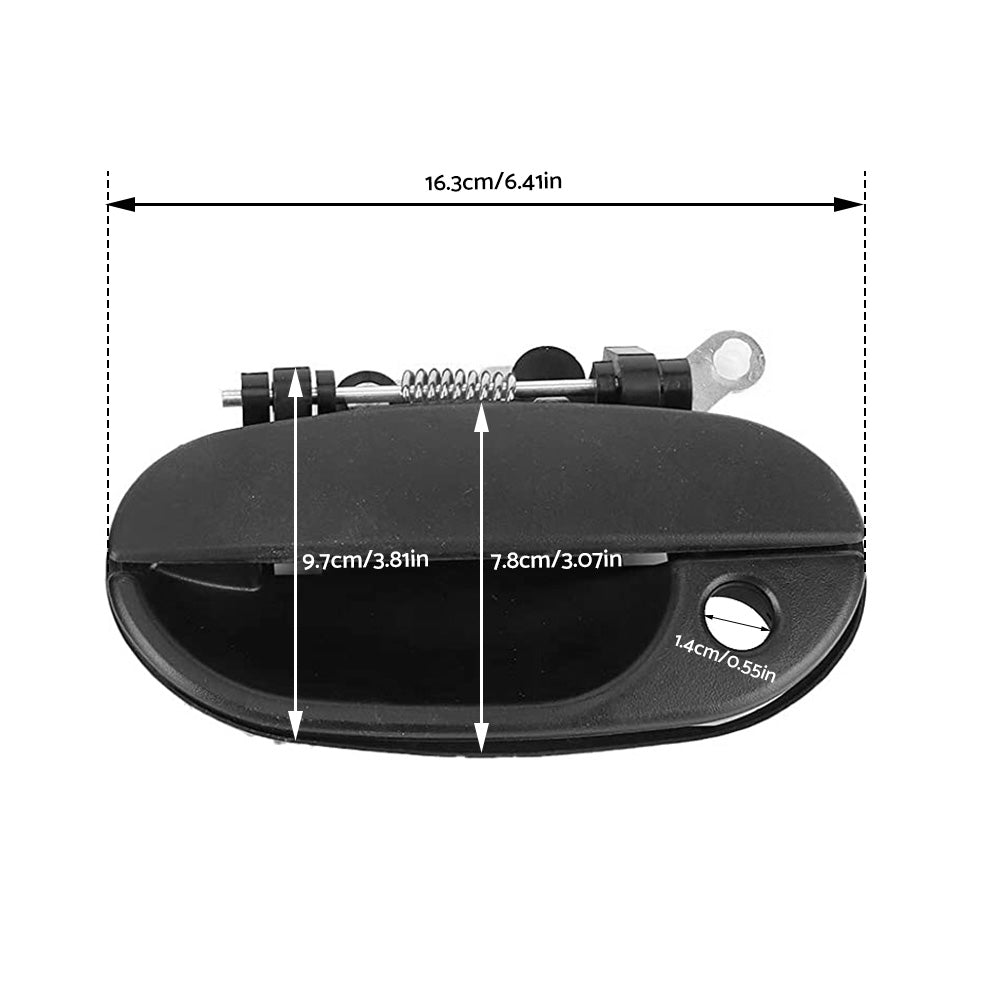 Front Left Outer Door Handle Bolt Type Suitable For Hyundai Excel X3 1997-2000