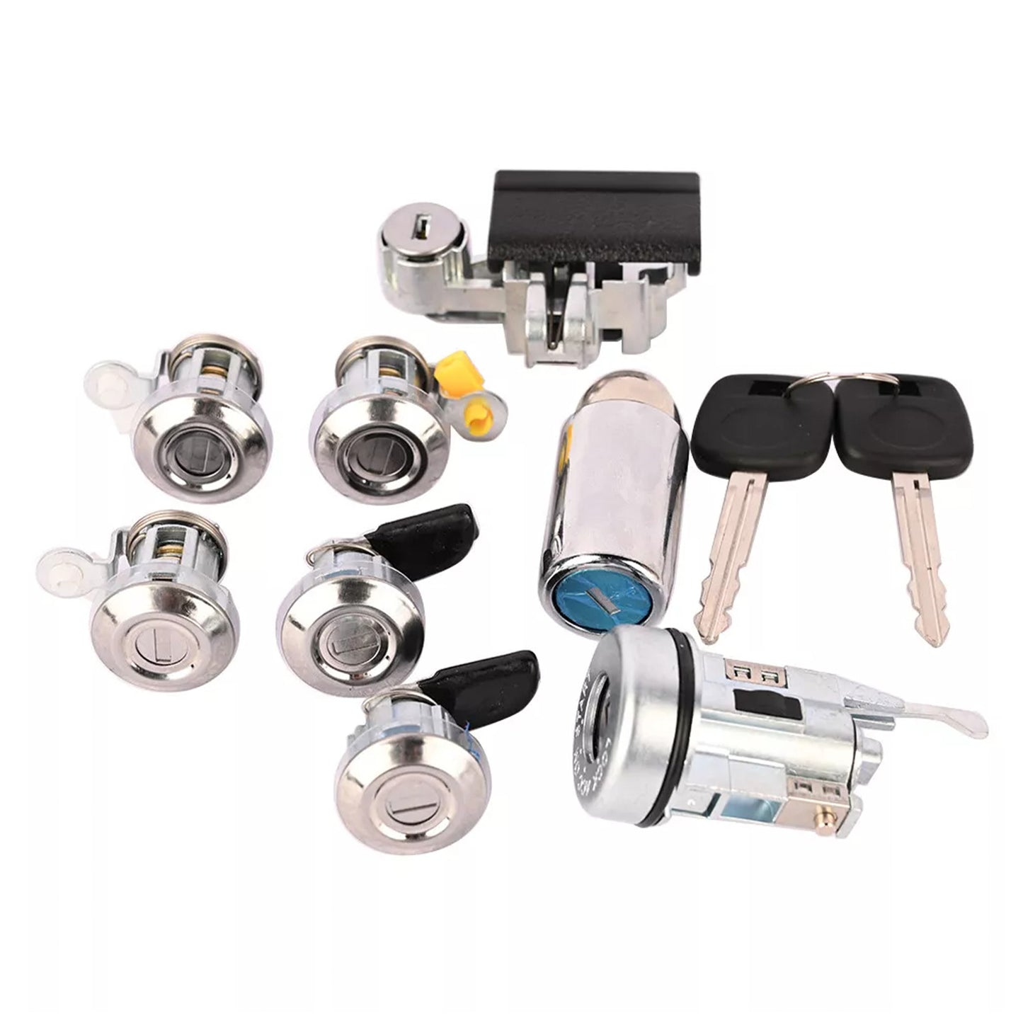 Cylinder Lock Ignition, Door, Fuel, Wheel & Glove Box Suitable For Toyota Land Cruiser HDJ78
