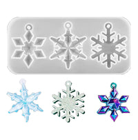 {{ Snowflake Silicone Pendant Mold Making Jewelry Resin Necklace Mould Craft DIY 3D }} - Buy Car Parts Online at {{ Kaka Auto Parts }}.