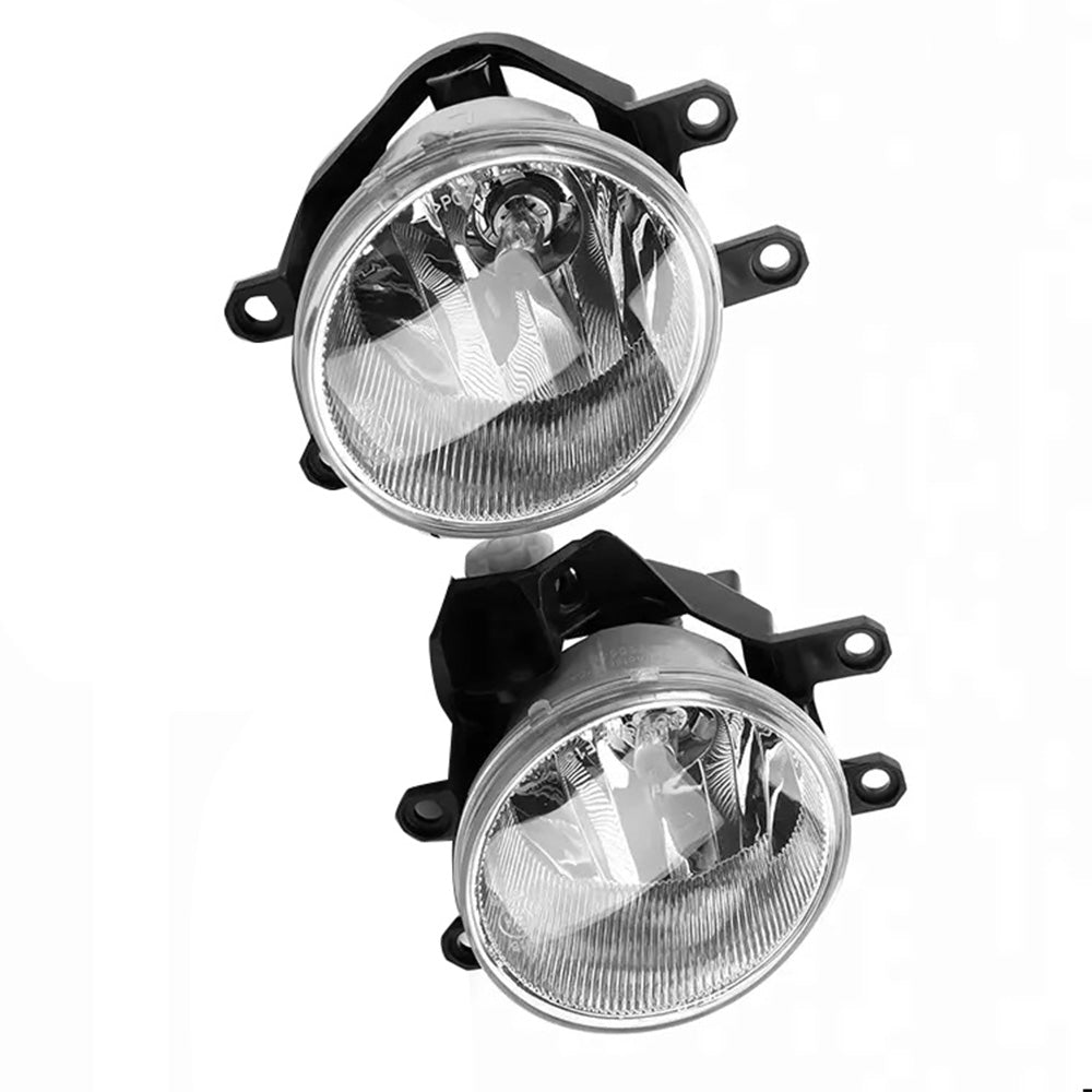 2x Front Grill Bumper Halogen Fog Lights Suitable For Toyota Yaris 2018-2019