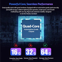 Wireless CarPlay Android Auto Head Unit Suitable for Mitsubishi Triton MQ/MR