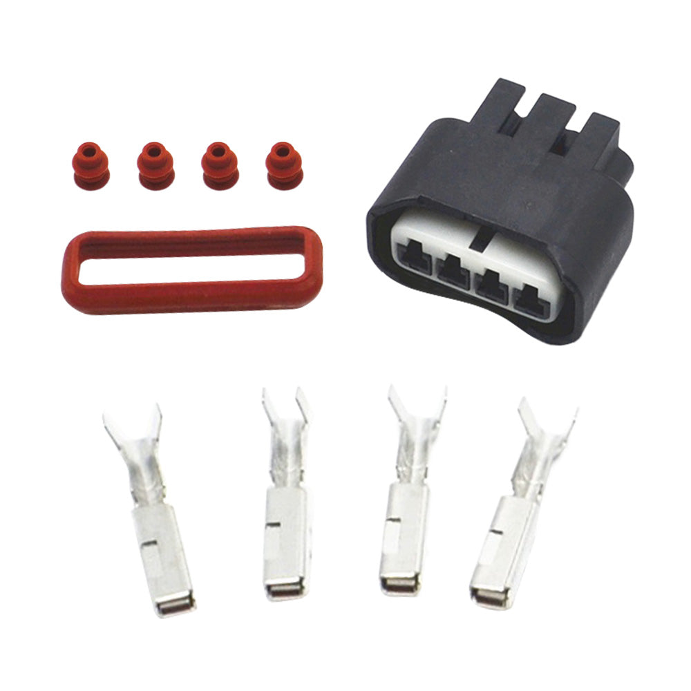 4 Sets Ignition Coil Plug Connector Kit Suitable For Toyota Yaris Corolla