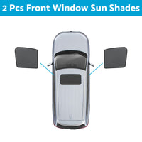 Front Rear Window Sun Shade Magnetic Mesh Suitable For GWM UTE Cannon 2021-2024